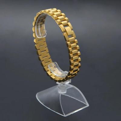 Gold Plated Unisex Chain Bracelet - 1 Pc Unique Design