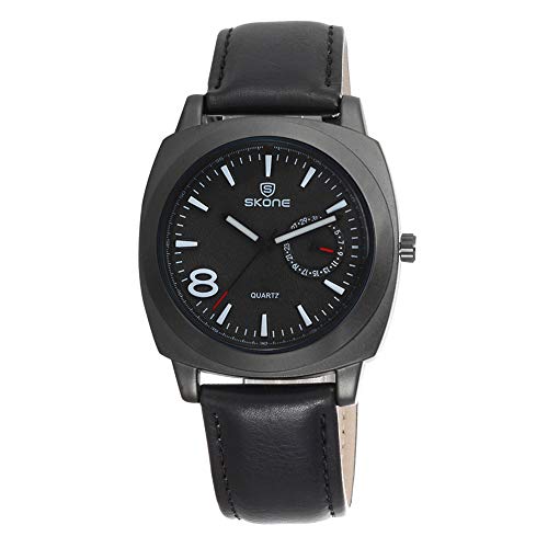 Men's Aviator-Inspired Textured Dial Watch
