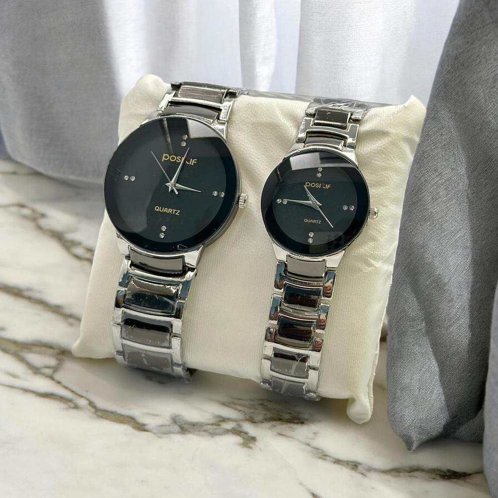 POSITIF Couple Watch - Elegant Matching His & Hers Timepieces