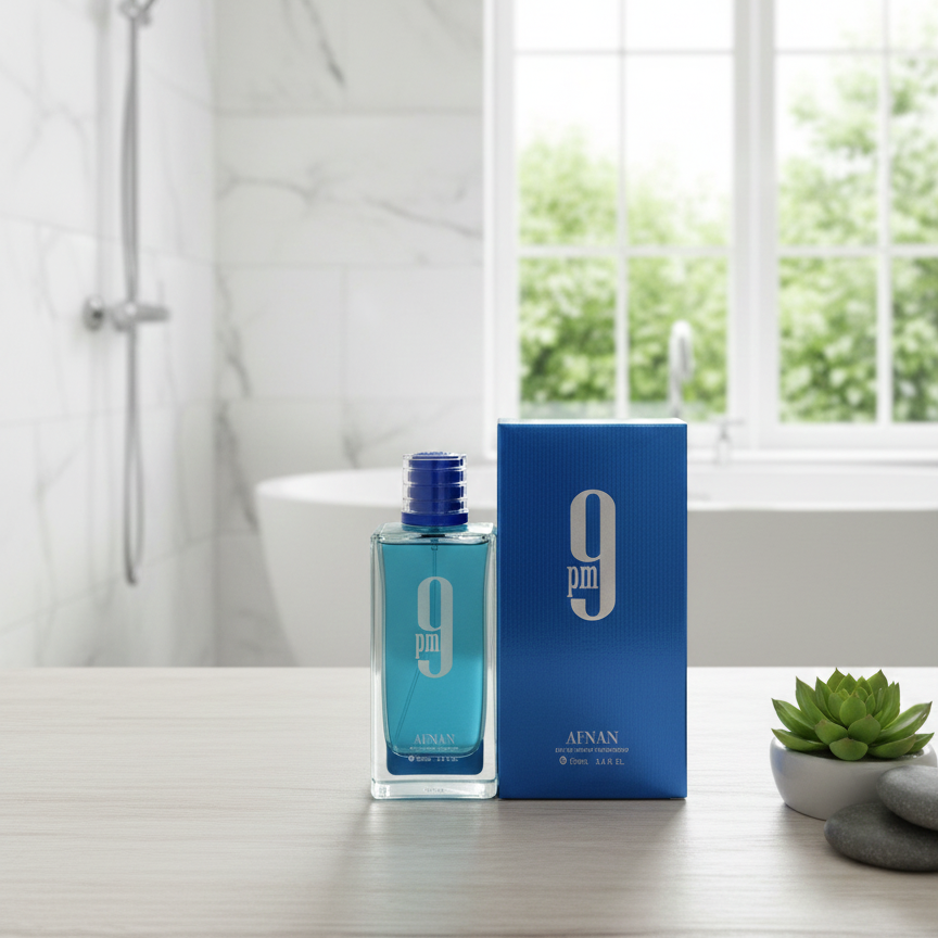 Afnan 9PM Perfume | Unisex | Blue | Elegant | EDP | 100ml