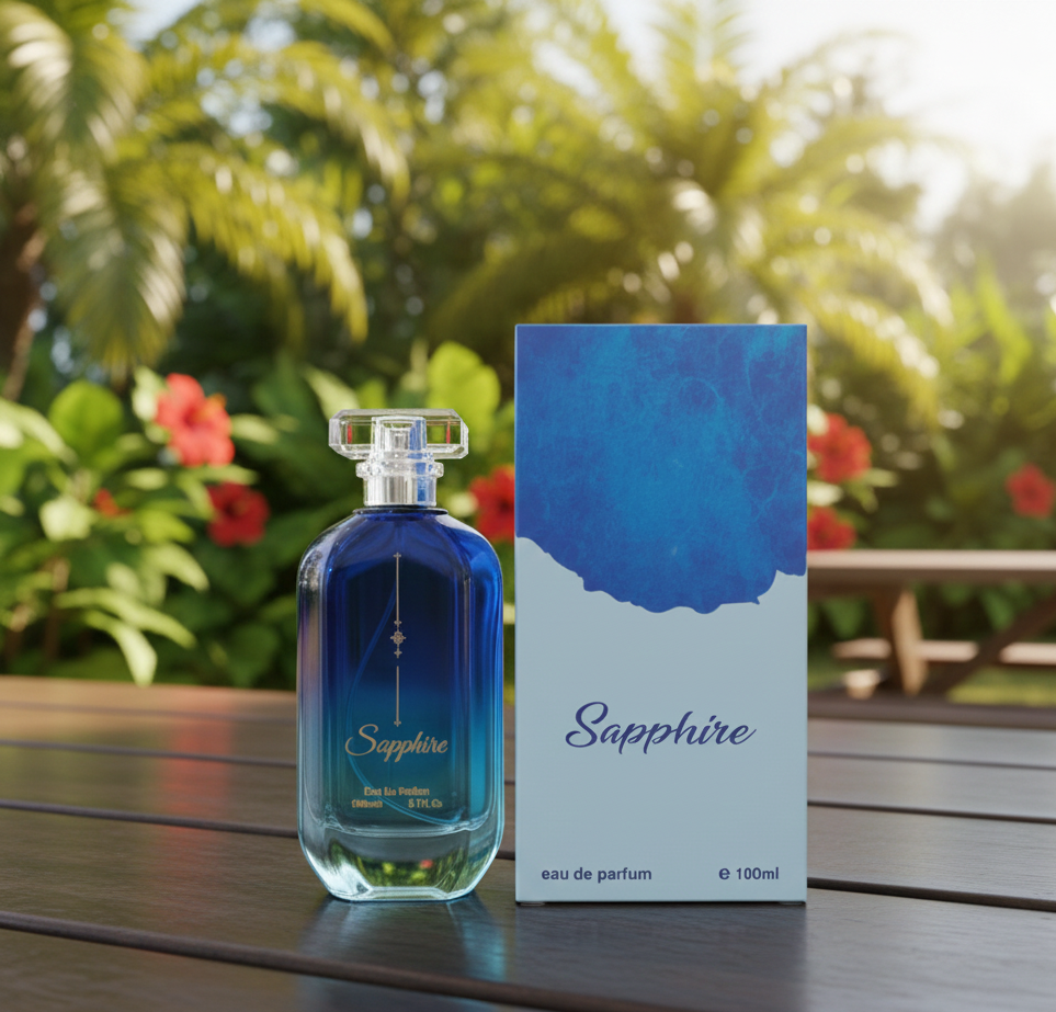 Sapphire Perfume | Sophistication & Luxury | Men & Women | 100ml