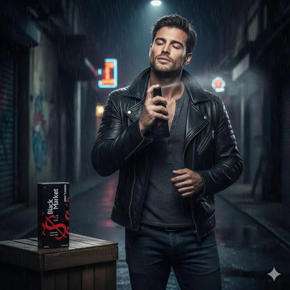 Luxury Black Perfume for Men - 1 Pcs