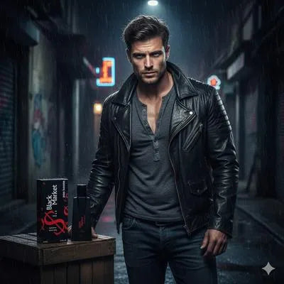 Luxury Black Perfume for Men - 1 Pcs