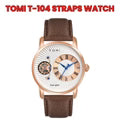 TOMI T-104 Face Strap Watch | Stylish Analog Watch
