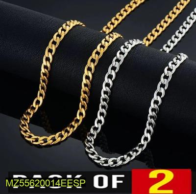 Men's Neck Chain- Pack Of 2