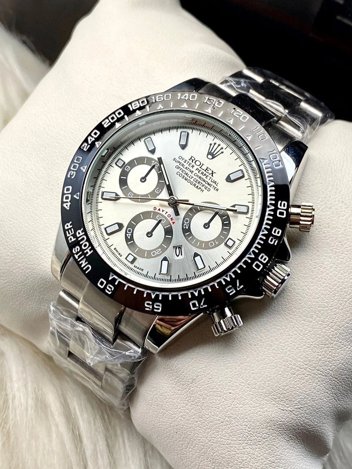 Rolex Daytona Rotating Bezel Quartz Machine Watch