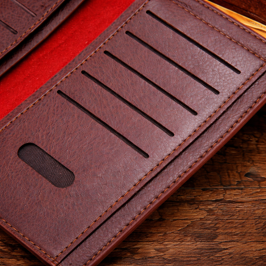 Premium Brown Wallet | Leather | Men | Durable | Luxury Everyday