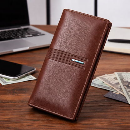 Premium Brown Wallet | Leather | Men | Durable | Luxury Everyday