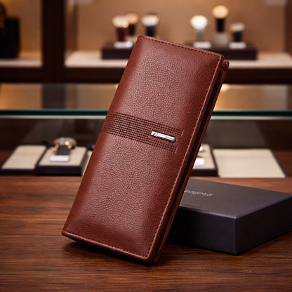 Premium Brown Wallet | Leather | Men | Durable | Luxury Everyday